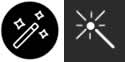 Examples of the Autofix icon